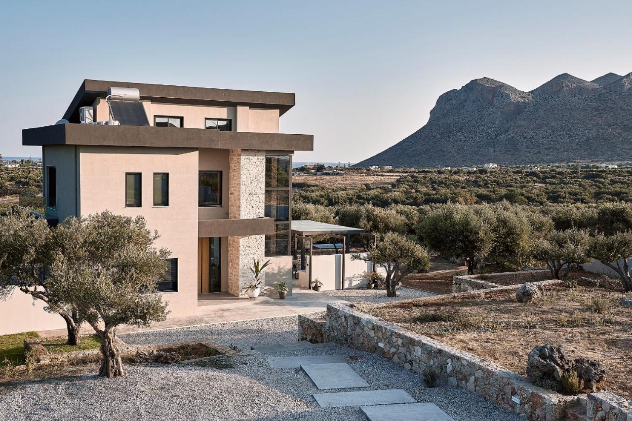 Villa Carpos Chania  Exteriör bild