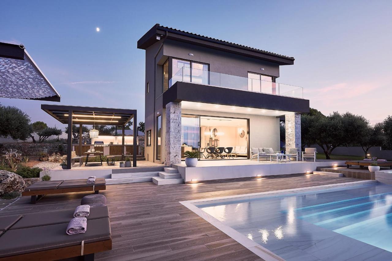 Villa Carpos Chania  Exteriör bild