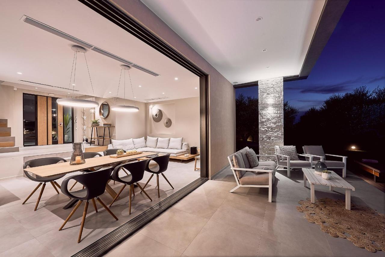Villa Carpos Chania  Exteriör bild