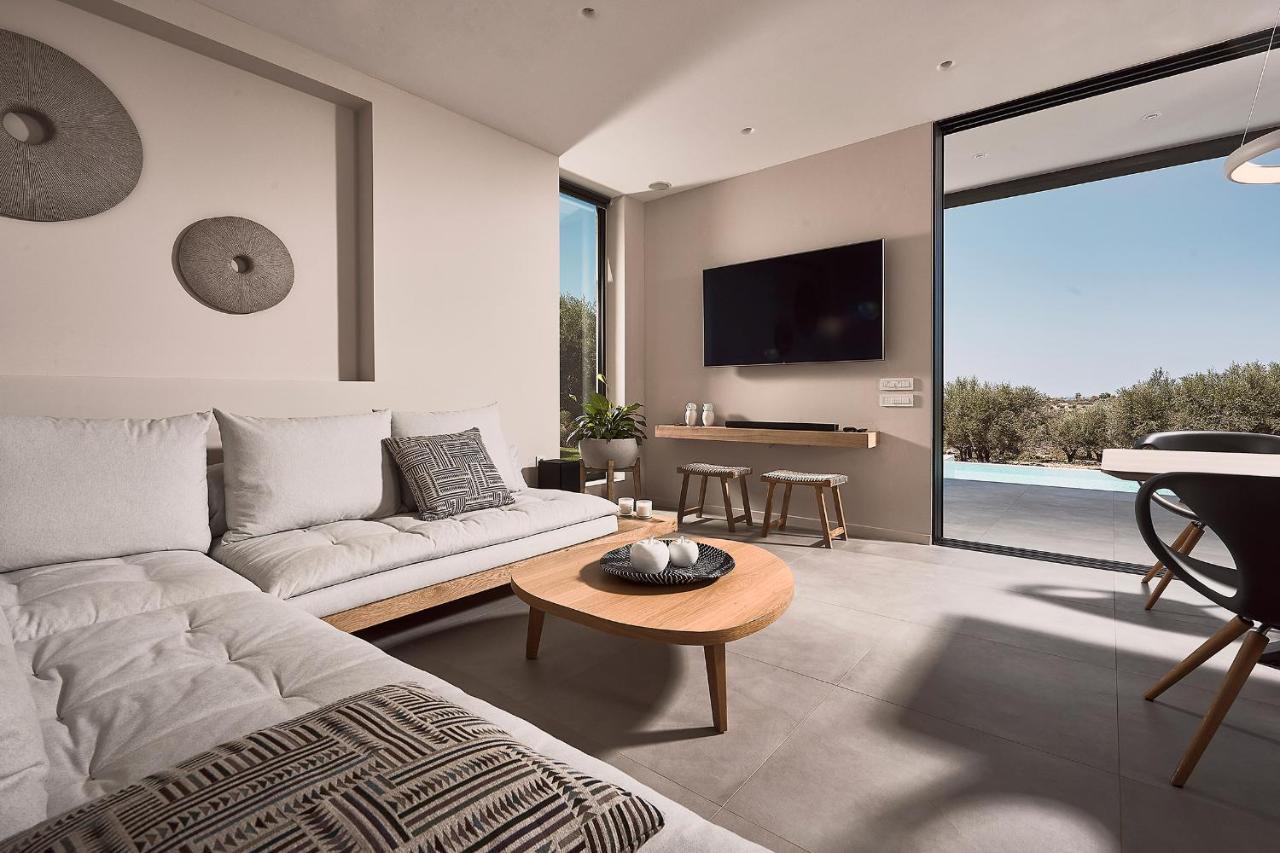 Villa Carpos Chania  Exteriör bild